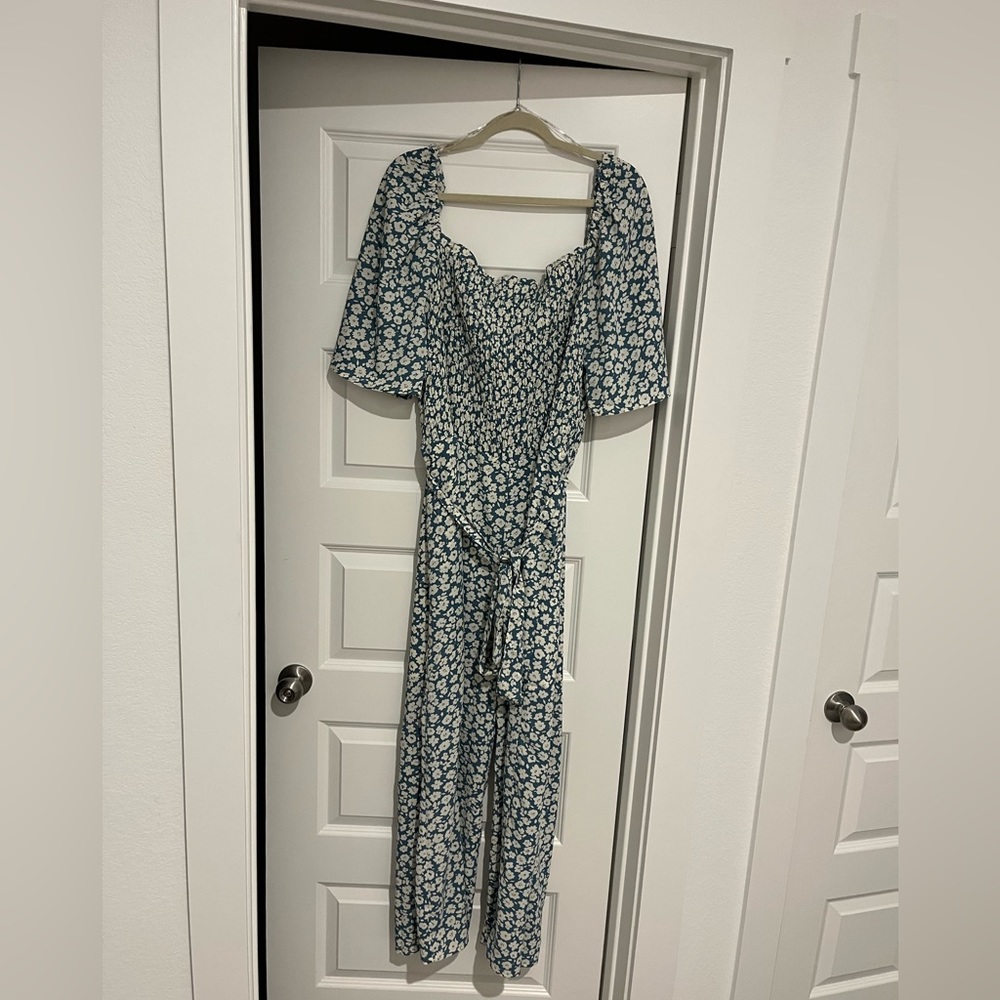Kendall Floral Jumpsuit 2XL
